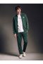 Vizyon New Season Green Stand Collar Men's Zippered Sweatshirt - 3