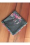 Handmade Needle Embroidered Writing. Khaki Color, Real Handmade Needle Embroidered Yemeni. - 2