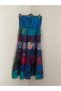 Women's Indian Batik Print 100% Indian Silk Skirt - 2