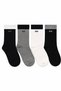 4-Piece Children's Sock Set, Boys' Socks, Colorful Socks with Stripe Pattern, Gift 4-Piece Sock Set Ab005-Çi̇z