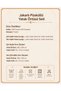 Jacquard Tasseled Single Dowry Set & Daily Black Striped Bedspread Set & Pique Set - 5