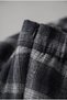 Plaid Patterned Long Flared Skirt - 7