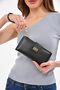Genuine Leather Women's Black Bag and Wallet Gift Set (Bag and Wallet Gift Set) - 8