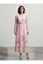Floral Pattern Lined Dress - 2