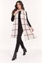 Women's Plaid Patterned Soft Textured Tasseled Knitwear Shawl - 5