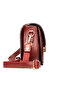 Mini Flap Burgundy - 2