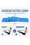 أربطة مقاومة للتمارين الرياضية، أربطة تمدد قابلة للتمديد بطول 200 سم للتدريب، أربطة تمارين للياقة البدنية - 2