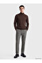 Esvab • Modern & Distinctive Half Fisherman Roba Collar Men's Knitwear Sweater - 3