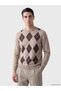 I Zero Roba Collar Diamond Embroidered Knitwear Men's Sweater from Freezen Store - 2