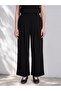 Two Mt Shop Quality Lcw Petite Black Interlock Plain Loose & Baggy Women's Sweatpants - 2