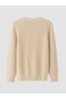 Özmarka New Season Beige Crew Neck Men's Knitwear Sweater - 6