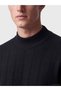 Rmz Gi̇yi̇m Farkiyla Half Fisherman Roba Collar Men's Knitwear Sweater - 4