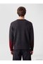 Esvab • Modern & Distinctive Zero Roba Collar Diamond Embroidered Men's Knitwear Sweater - 5
