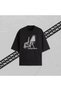 La Code of Silence Unisex Printed Oversize T-Shirt 100% Cotton Women Men Crew Neck Black