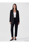 High Waist Pleated Women's Fabric Trousers