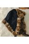 Unisex 100% Sheepskin Usanka Genuine Lambskin Pilot Hat with Ears - 7