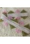 Handcrafted Needlework Purple Floral Towel Edge Set 2 Pieces (50 cm X 2 Pieces) - 6