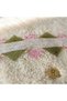 Handcrafted Needlework Purple Floral Towel Edge Set 2 Pieces (50 cm X 2 Pieces)