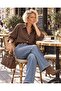 Women's Textured Oversize Standard Size Loose Shirt