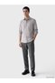 Timeless Clothing & Timeless Choices Regular Checkered Embroidered Gabardine Men's Shirt - 3
