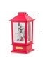 Christmas Themed Illuminated Decorative Object with Snowman Figure - 27 cm - 5