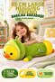 85 cm Long Avocado Duck Plush Toy Green Soft Large Size Sleeping Companion Decorative Pillow XL