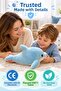 30 cm Blue Dolphin Fish Plush Toy Soft Cuddly Cute Marine Animal Kids Playmate - 8