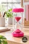 10 Pieces of Hourglass – 30 Minutes Colorful Desktop Decorative Timer with Plastic Frame, Sand Timer, Hourglass
