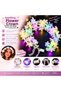 Led Light up White Flower Crown - Color Changing Artificial Floral Crown - Party Festival Birthday Wedding Hair Accessory - 2