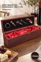 5-Piece Wooden Boxed Wine Rack and Corkscrew Set – Wine Opener Corkscrew and Wine Opener Product Dimensions 36X11 cm