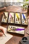 4-Piece Ink Pot Set – Divit Compatible Inkpot and Ink Pot Set, Calligraphy, Lettering Art, Calligraphy Ink Pot