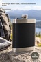 5 Stainless Steel Water Bottles – 9 oz Single Water Bottle, Stainless Water Bottle, Stainless Steel Water Bottle
