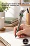 4 Pieces Polyester Elephant Ballpoint Pens - 16 cm Length, for Writing, Daily Office and School Use, Pen Ballpoint