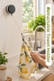 Retractable Automatic Wrap Towel Hanger with Metal Clip and Adhesive 60 cm Hanger