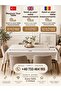 Beige Round Tablecloth – Large Size Organization Tablecloth - 5