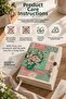 Large Size Book Cover 38X27 cm |   Patchwork Art Collection |   Rahle Boy Quran Compatible - 6