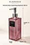 Premium Textured Glass Liquid Soap Dispenser – 500ml - 23 X 7 X 7 cm - 3