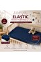 100% Cotton Combed Breathable Fabric Elastic Bed Sheet - 2