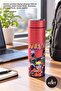 2 pieces thermos - anime printed digital display 500 ml stainless steel travel flask, thermos, thermal flask, water bottle