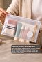 10 Pieces 25X15Cm Zippered Organizer - Lockable Frosted Transparent Organizer Bag for In-Cabinet Storage - 6
