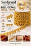 Ornamental Ribbon with Bell Detail - 2