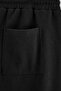 Plus Size Black-Navy Blue 2 Pack Straight Fit Textured Open Leg Sweatpants Tmnaw27Aj00010 - 13