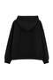 Black Hooded Low Sleeve Oversize Knitted Sweatshirt Tbbaw27Ao00011 - 4
