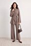 Mink Regular Basic Belt and Shawl Detailed Soft Knitwear Hijab Set - Top and Bottom Set Tctaw27Us00019 - 3