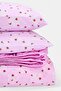 Double Floral and Line Patterned Elasticized Sheet Duvet Cover Set 200X220Cm Tphaw27Ckn00017 - 2