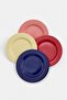 Set of 4 Funtastic Colorful Cake Plates 20cm Tphaw27Tbk00030 - 4