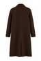 Petite Brown Regular Fit Cashmere Coat Twoaw27Kb00058 - 3