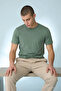 Men's Casual Straight Flexible T-Shirt - 2