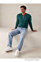 Men's Winter Hakim Collar Green Knitwear Sweater - 6