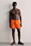 Men's Premium Jogger Lightweight Quick Dry Orange Swim Shorts - 2